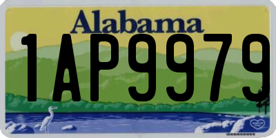 AL license plate 1AP9979