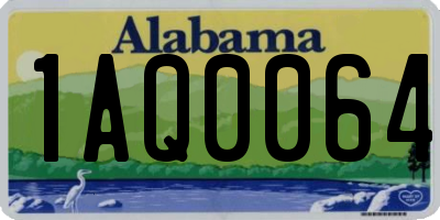 AL license plate 1AQ0064
