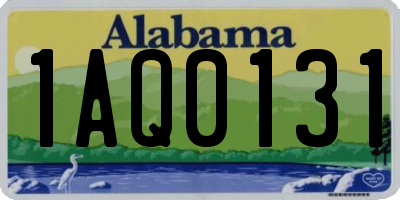 AL license plate 1AQ0131