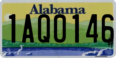 AL license plate 1AQ0146