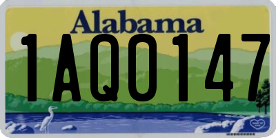 AL license plate 1AQ0147
