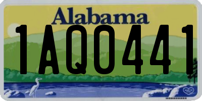 AL license plate 1AQ0441