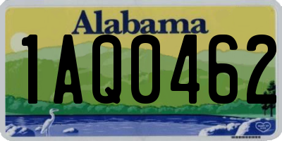 AL license plate 1AQ0462