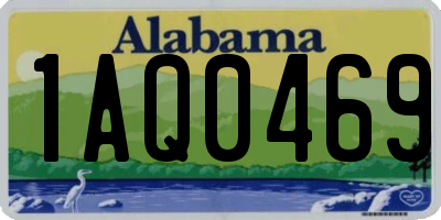 AL license plate 1AQ0469