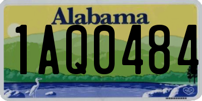 AL license plate 1AQ0484