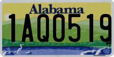 AL license plate 1AQ0519