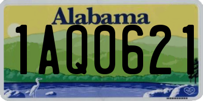 AL license plate 1AQ0621