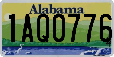 AL license plate 1AQ0776