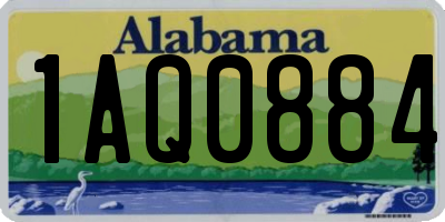 AL license plate 1AQ0884