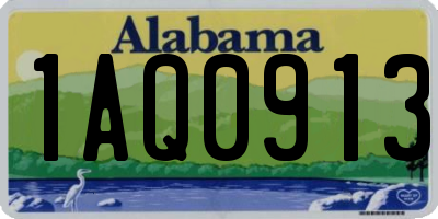 AL license plate 1AQ0913