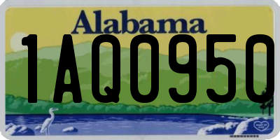 AL license plate 1AQ0950
