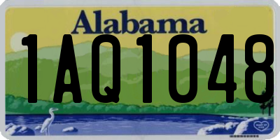 AL license plate 1AQ1048