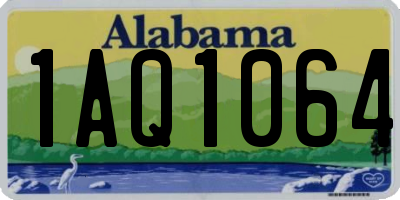 AL license plate 1AQ1064