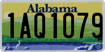 AL license plate 1AQ1079