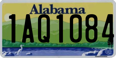 AL license plate 1AQ1084