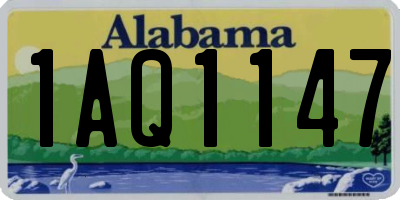 AL license plate 1AQ1147