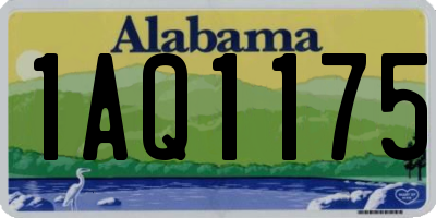 AL license plate 1AQ1175