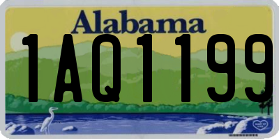 AL license plate 1AQ1199