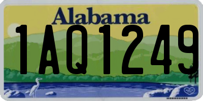 AL license plate 1AQ1249