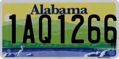 AL license plate 1AQ1266