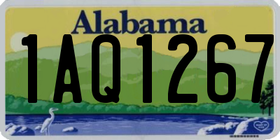 AL license plate 1AQ1267