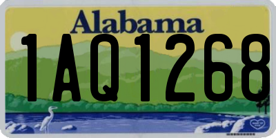 AL license plate 1AQ1268