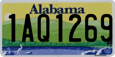 AL license plate 1AQ1269