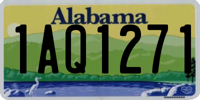 AL license plate 1AQ1271