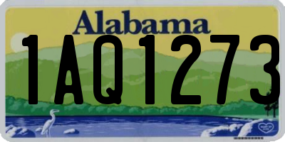 AL license plate 1AQ1273