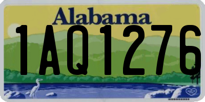 AL license plate 1AQ1276