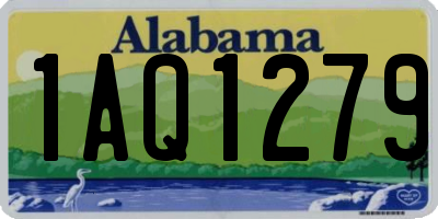 AL license plate 1AQ1279
