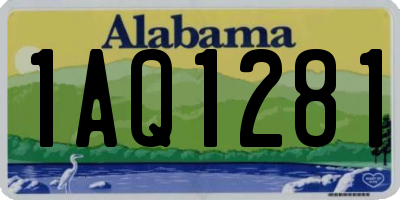 AL license plate 1AQ1281