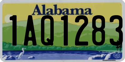 AL license plate 1AQ1283