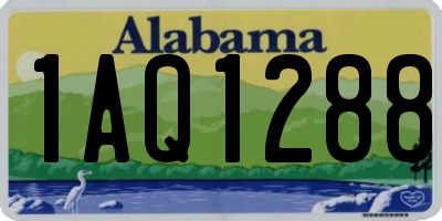 AL license plate 1AQ1288