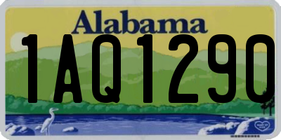 AL license plate 1AQ1290