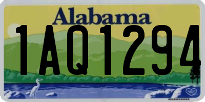 AL license plate 1AQ1294
