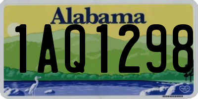 AL license plate 1AQ1298