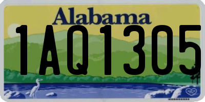 AL license plate 1AQ1305