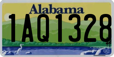 AL license plate 1AQ1328