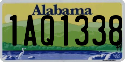 AL license plate 1AQ1338