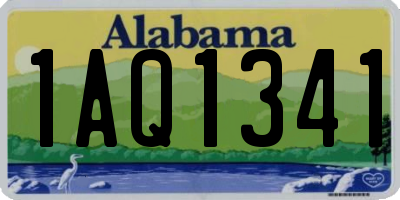 AL license plate 1AQ1341