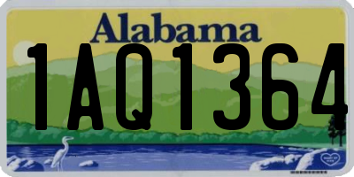 AL license plate 1AQ1364
