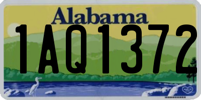 AL license plate 1AQ1372