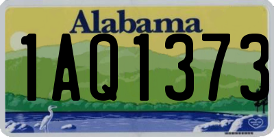 AL license plate 1AQ1373