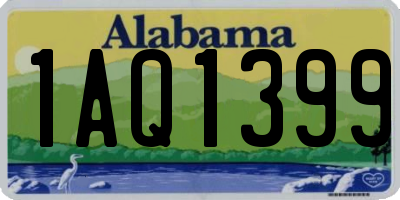 AL license plate 1AQ1399