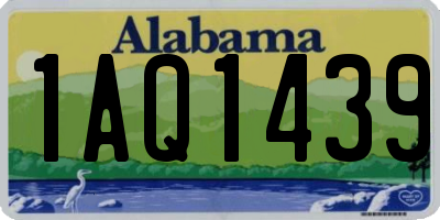 AL license plate 1AQ1439