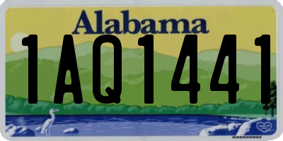 AL license plate 1AQ1441