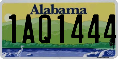 AL license plate 1AQ1444