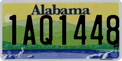 AL license plate 1AQ1448