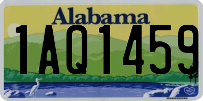 AL license plate 1AQ1459